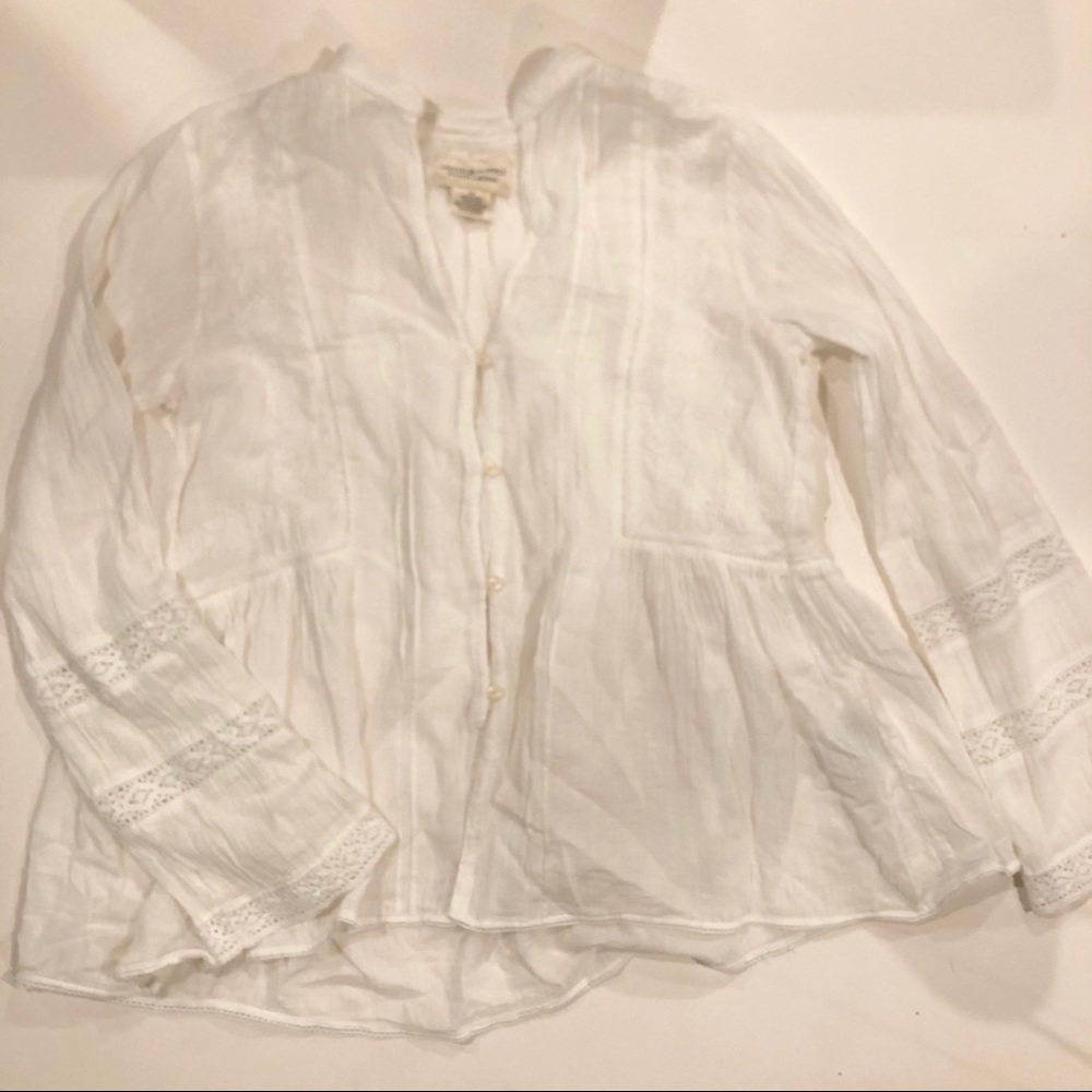 Beautiful white RL top